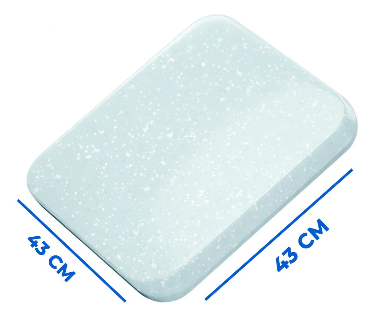 Plafon Led 30w-60w Sobrepor Multicor Quadrado 3 Cores 43x43 Bivolt