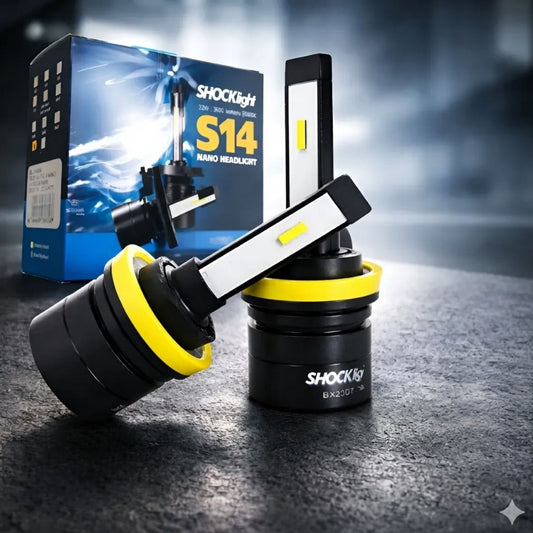 HEADLIGHT S14 NANO 6000K 12V 32W 3600LM