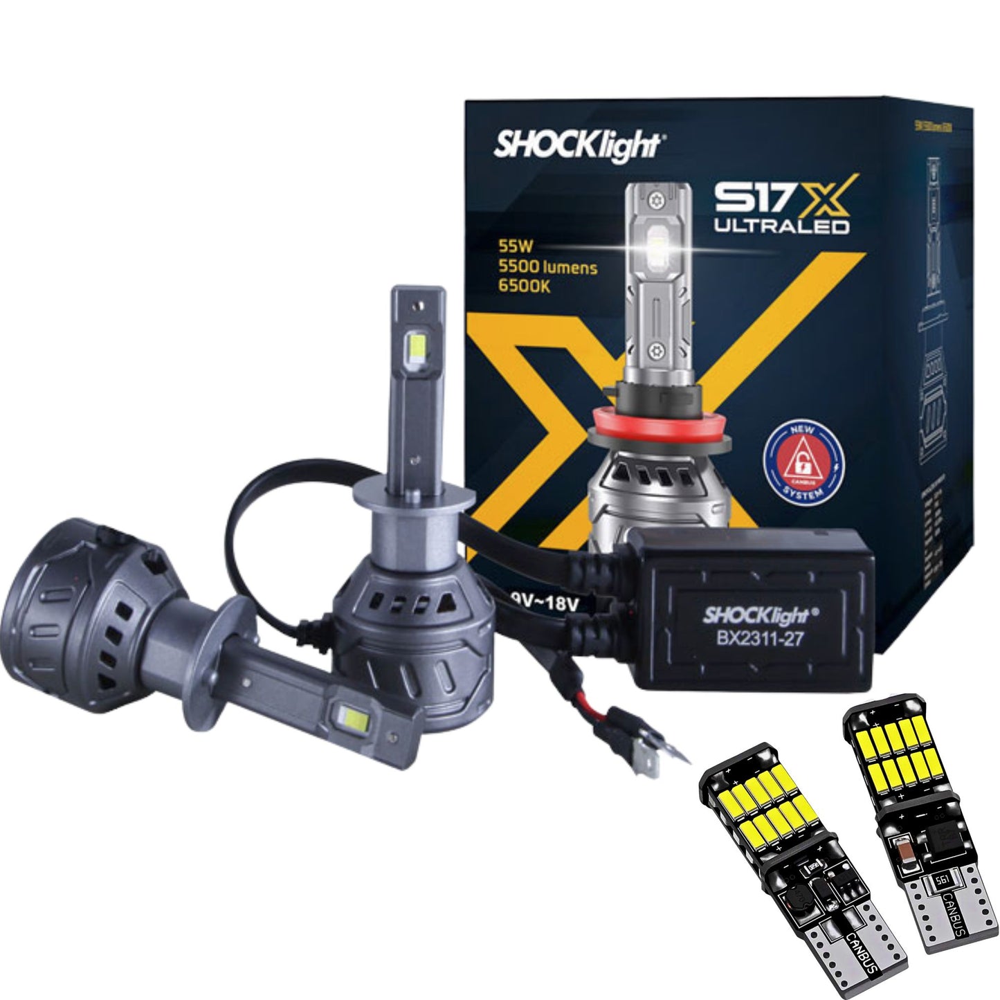 ULTRALED S17X 6500K 5500 LUMENS 9-32V