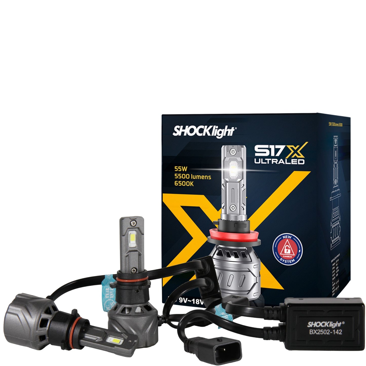 ULTRALED S17X 6500K 5500 LUMENS 9-32V